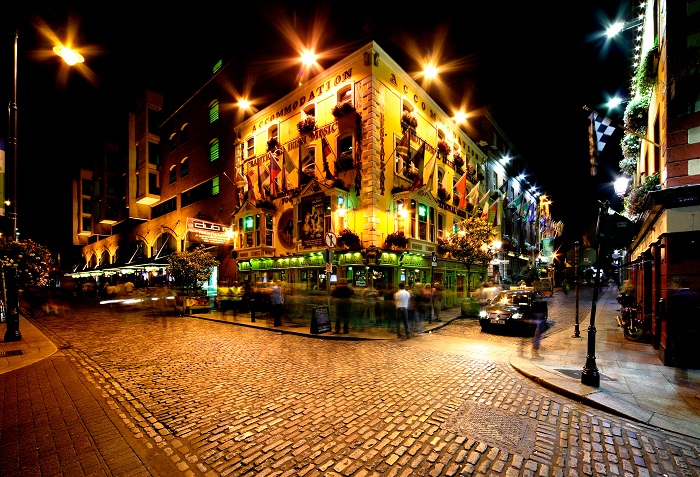 Temple Bar - Descubre el barrio de ocio nocturno y gastronomía en Dublín